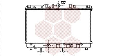 VAN WEZEL Radiators, Motora dzesēšanas sistēma 53002116